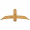 Ekena Millwork Bellingham Rough Sawn Timber Gable Bracket, Western Red Cedar, 60"W x 22"H x 2"D x 6"F, 9/12 Pitch GBW060X22X0206BEL00RWR - alternate 1